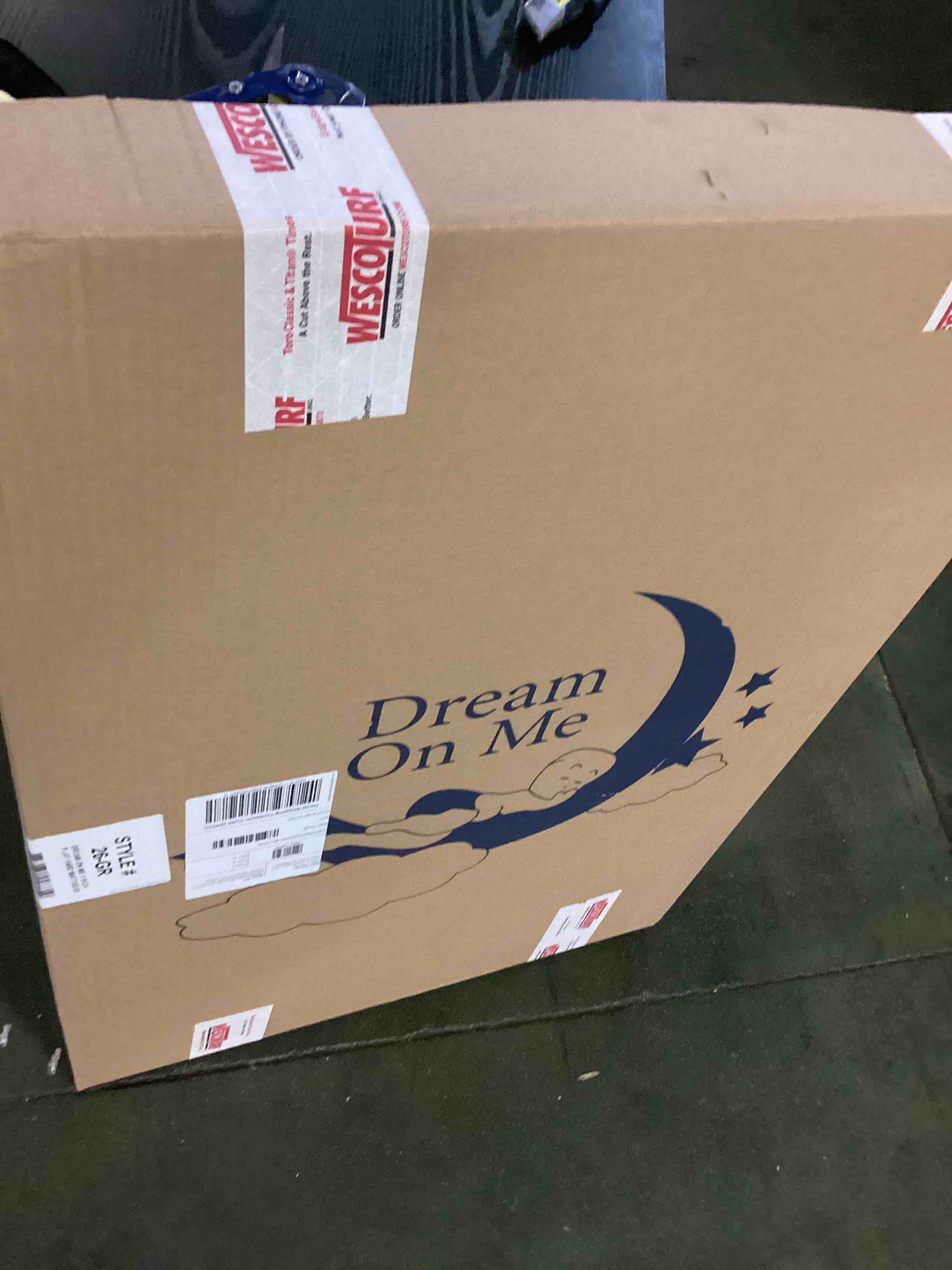 Dream On Me 3  Firm Rounded Corner Playard Mattress