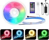 Lam(MS)pen COB LED Strip 24V RGB,784 LED/M Strip Music Sync Color Changing Lights with APP Control, Flexible LED Lights Room 12mm, Cabinet, Living Room, Bedroom, Wardrobe