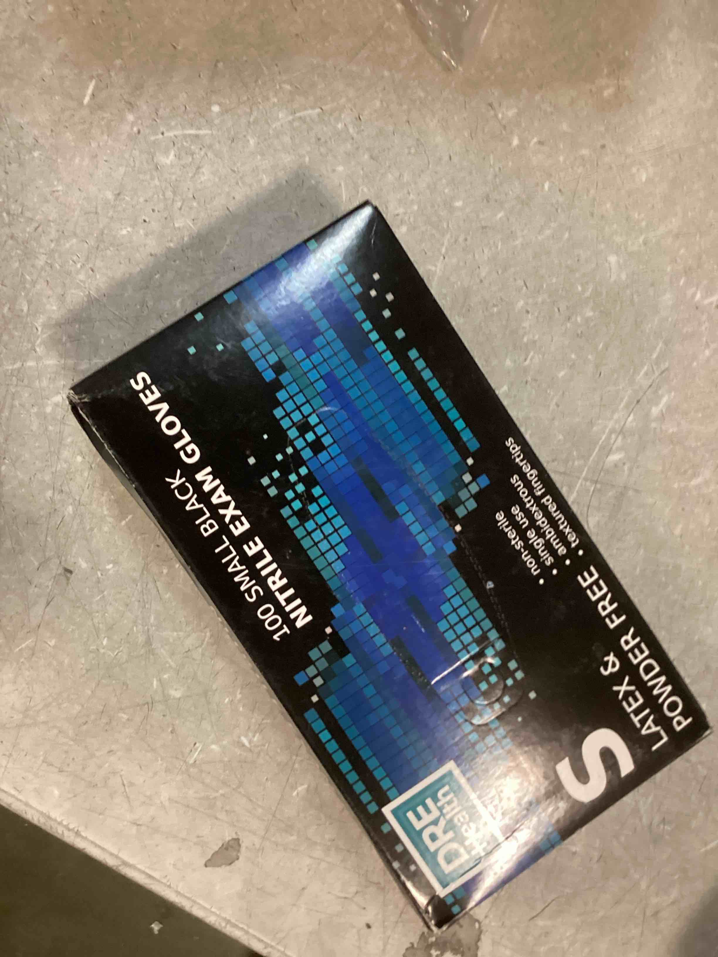 Black Disposable Nitrile Gloves Small - 200 Pack, Medical Exam Gloves, Powder Free, Latex Free Glovess(size s)