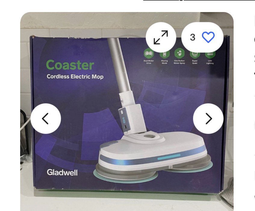 New Gladwell Coaster Cordless Electric Mop 3-in-1 Spinner Scrubber GEM-CSTR-1400 - Picture 2 of 8 New Gladwell Coaster Cordless Electric Mop 3-in-1 Spinner Scrubber GEM-CSTR-1400 - Picture 3 of 8 New Gladwell Coaster Cordless Electric Mop 3-in-1 Spinner Scrubber GEM-CSTR-1400 - Picture 4 of 8 New Gladwell Coaster Cordless Electric Mop 3-in-1 Spinner Scrubber GEM-CSTR-1400 - Picture 5 of 8 New Gladwell Coaster Cordless Electric Mop 3-in-1 Spinner Scrubber GEM-CSTR-1400 - Picture 6 of 8 New Gladwell Coaster Cordless Electric Mop 3-in-1 Spinner Scrubber GEM-CSTR-1400 - Picture 7 of 8 New Gladwell Coaster Cordless Electric Mop 3-in-1 Spinner Scrubber GEM-CSTR-1400 - Picture 8 of 8  3   Have one to sell? Sell now Similar Items Sponsored See all   Gladwell Cordless Electric Mop - 3 in 1 Spinner WHITE GEM-CSTR-1400 New (Other) $64.08 previous price$121.75 47% off Free shipping Top Rated Plus   Gladwell Coaster Cordless Electric Mop 3-in-1 Spinner Scrubber GEM-CSTR-1400 New New $89.98 previous price$119.97 25% off + $20.30 shipping Seller with 99.6% positive feedback New Gladwell Coaster Cordless Electric Mop 3-in-1 Spinner Scrubber GEM-CSTR-