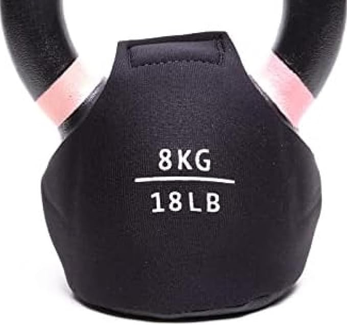 SPECIFIC TO KETTLEBELL KINGS PRODUCTS - Powder Coat Kettlebell Wrap - KG - Floor Protector Kettlebell Cover With 3mm Neoprene Sleeve for Gym or Home Fitness Kettlebell Protection (40KG)