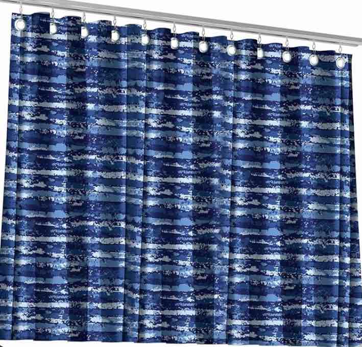 Room/Dividers/Now Premium Room Divider Curtain, 9ft Tall x 10ft Wide (Blue Stripe) | Premium Curtains for Room Partition, Privacy or Blackout | Large Room Divider Curtain | Room Dividers Curtains