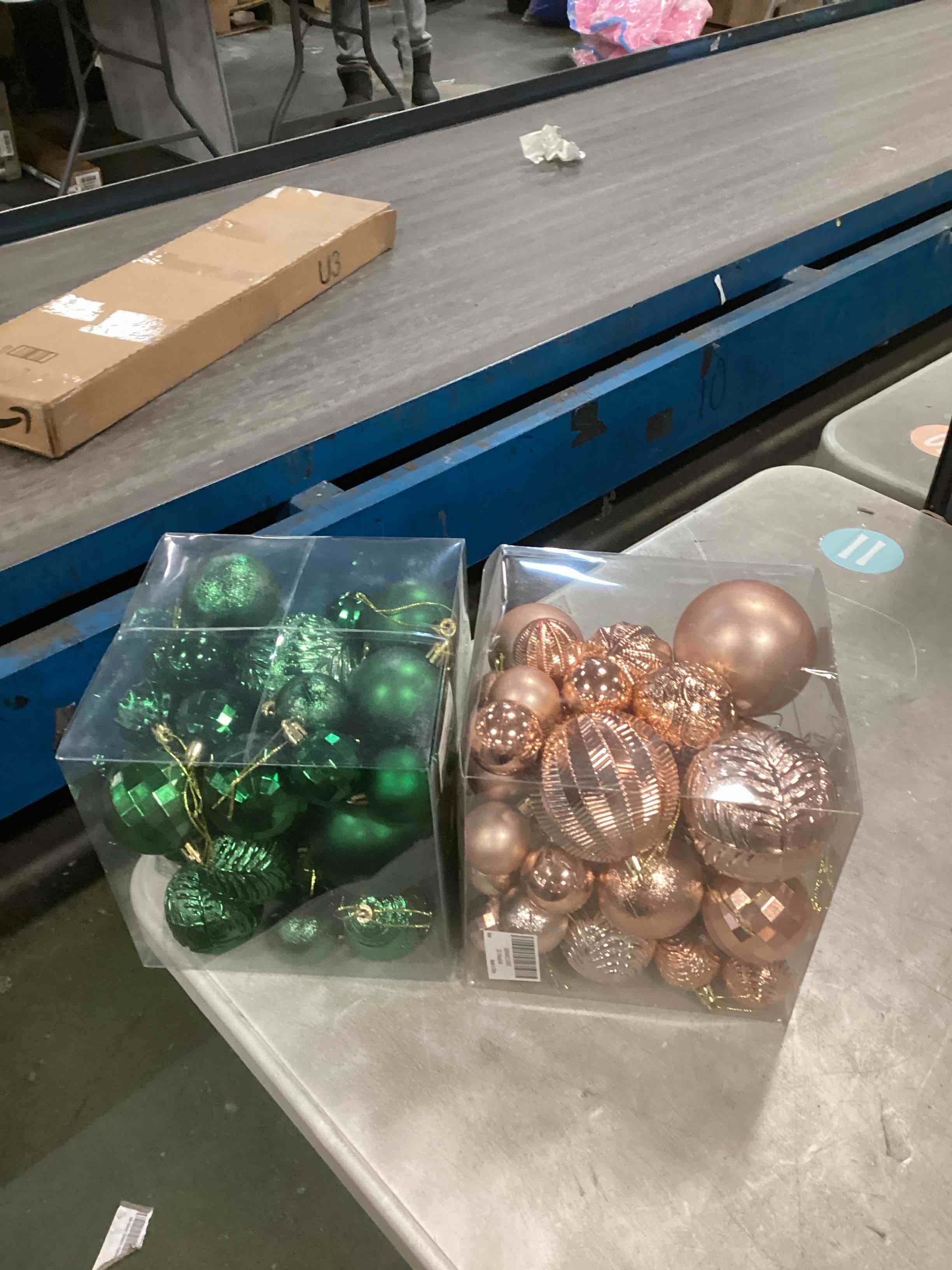 Christmas Balls Plastic Decoration Baubles Shatterproof Ornaments Decors for Xmas Trees, Hallway, Birthday Party, Wedding and Holidays