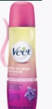 Hair Removal Cream – VEET Legs & Body 3 in 1 Spray On Hair Removal Cream  Sensitive Formula with Aloe Vera and Vitamin E  5.1 oz Spray Can