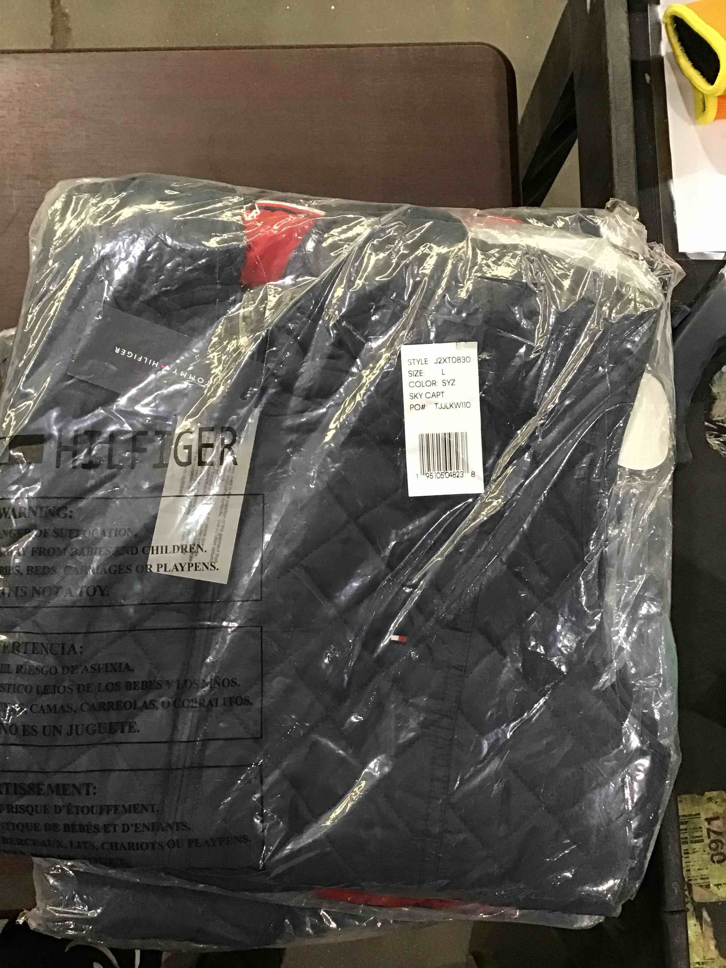 Tommy Hilfiger Women's Quilted Zip Front Vest large size