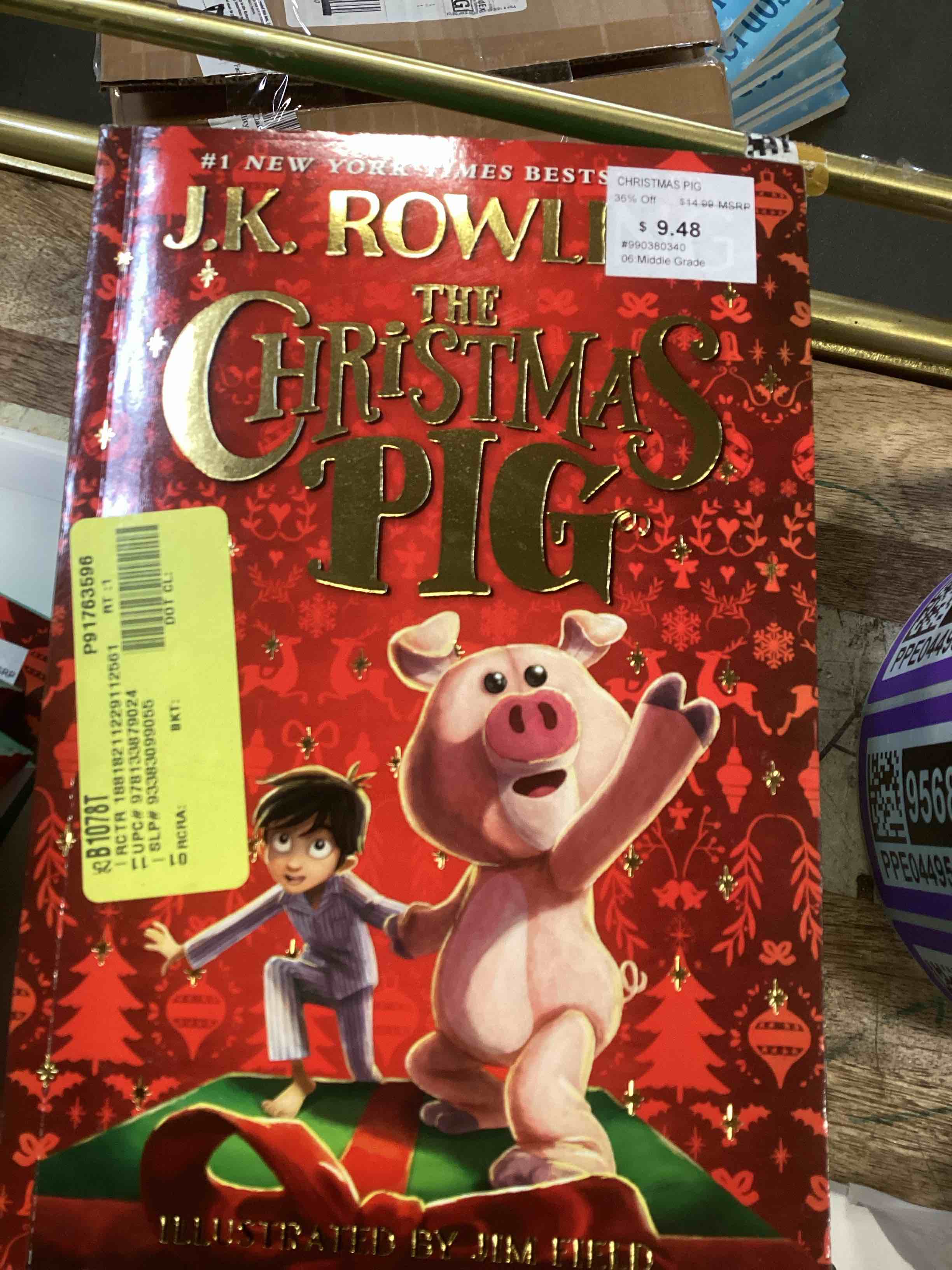 The Christmas Pig - by J K Rowling (Paperback)