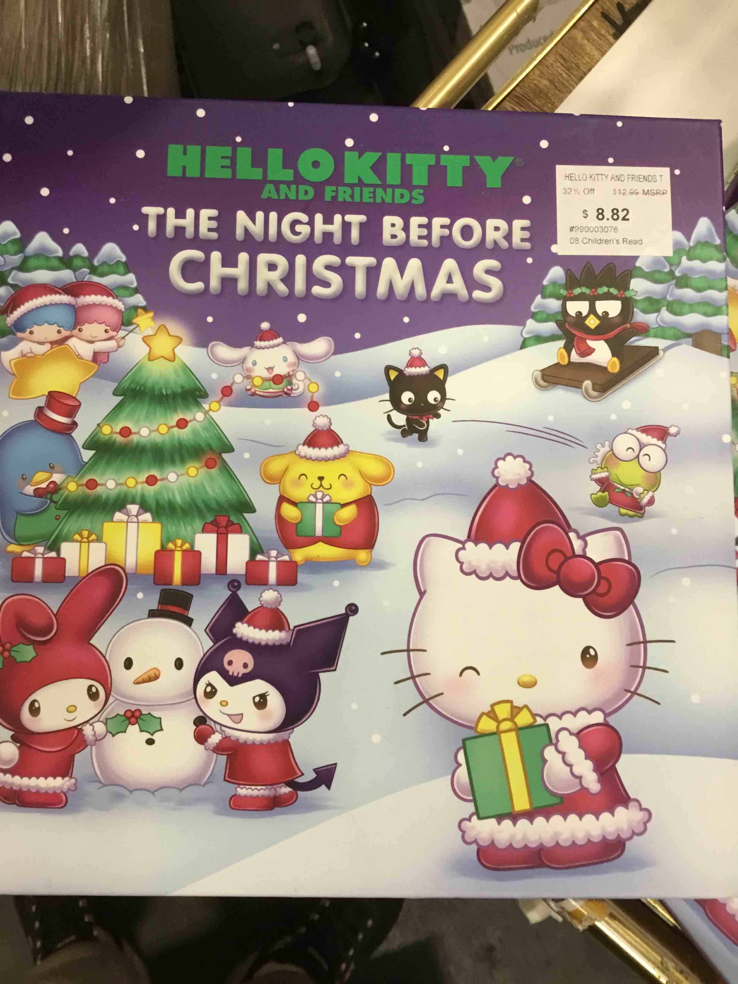 Hello Kitty and Friends The Night Before Christmas, Hardcover