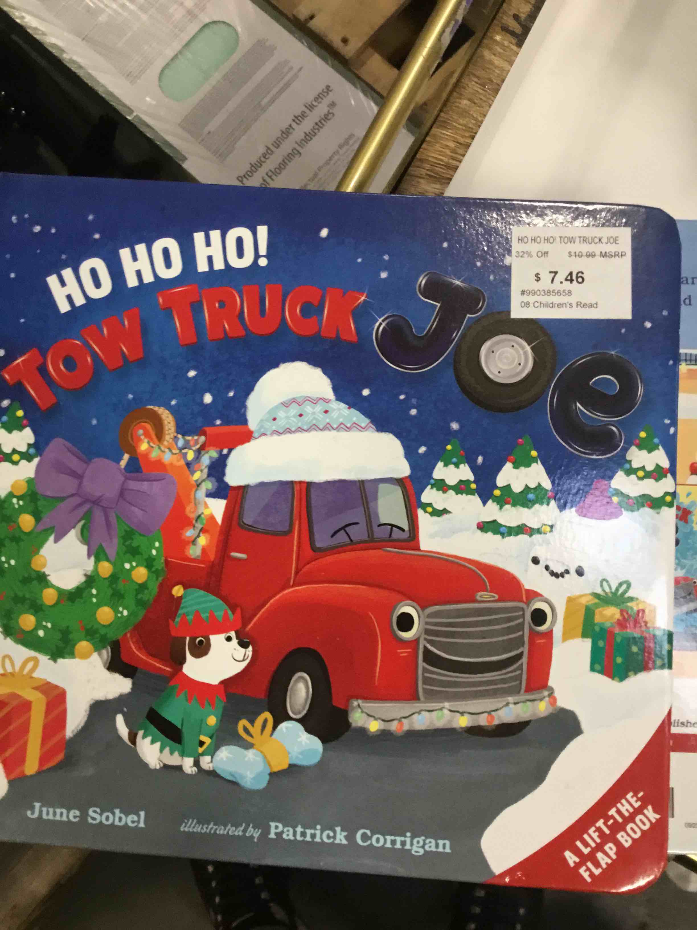 Ho Ho Ho! Tow Truck Joe, Board Book