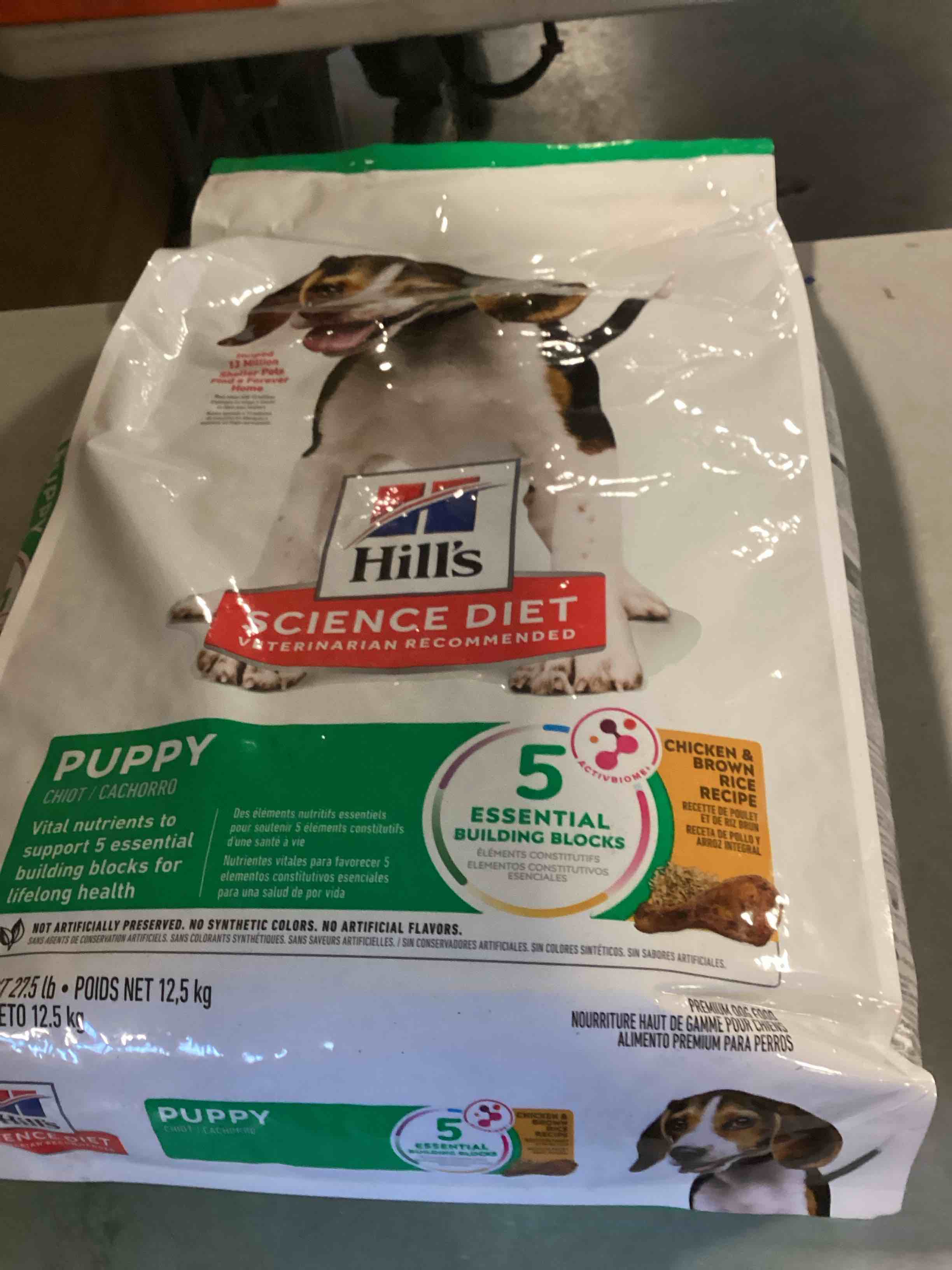 Hill's Science Diet Chicken & Brown Rice Recipe Dry Puppy Food, 27.5 lbs.