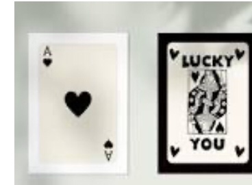 MINI ZOZI Lucky You Poker Wall Decor Canvas Art Posters 12X16 Trendy Wall Art Prints Aesthetic Funky Room Art Bedroom Apartment Set Of 2 Retro Vintage Funny Queen Ace Spades Deck Of Cards White( stop photo different color))