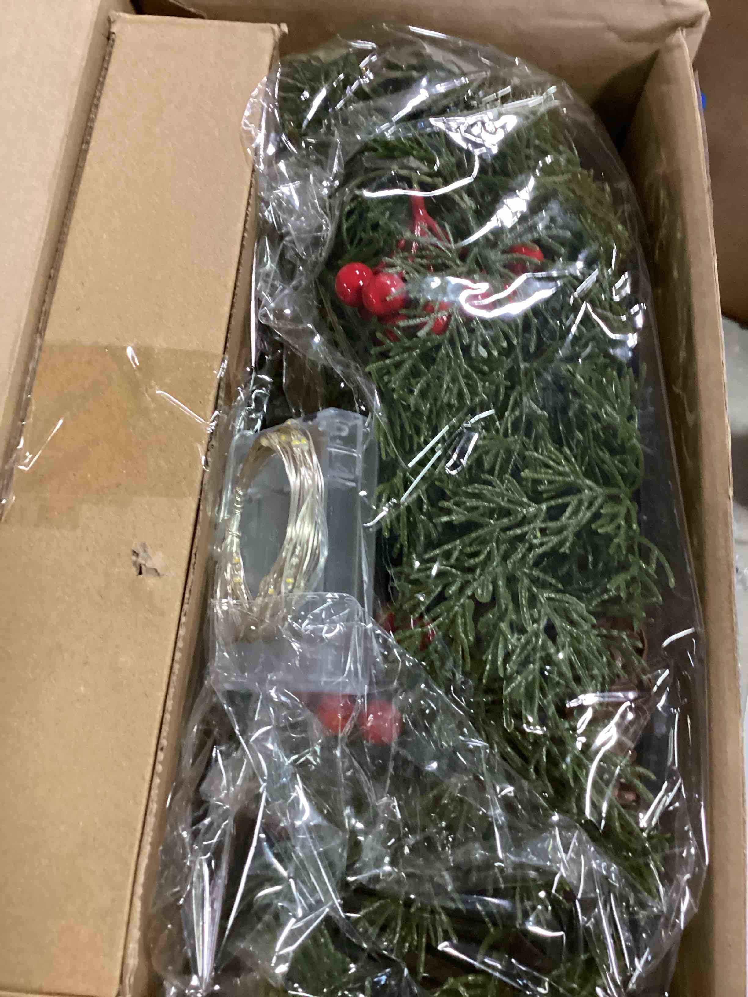 11 Pcs Mantle Candelabra Sets Fireplace Candelabra with 9 Pcs Flameless Candles 1 Xmas Garland Remote Timer Floor Candelabras Candles Stand Table Centerpiece for Christmas Home Decoration