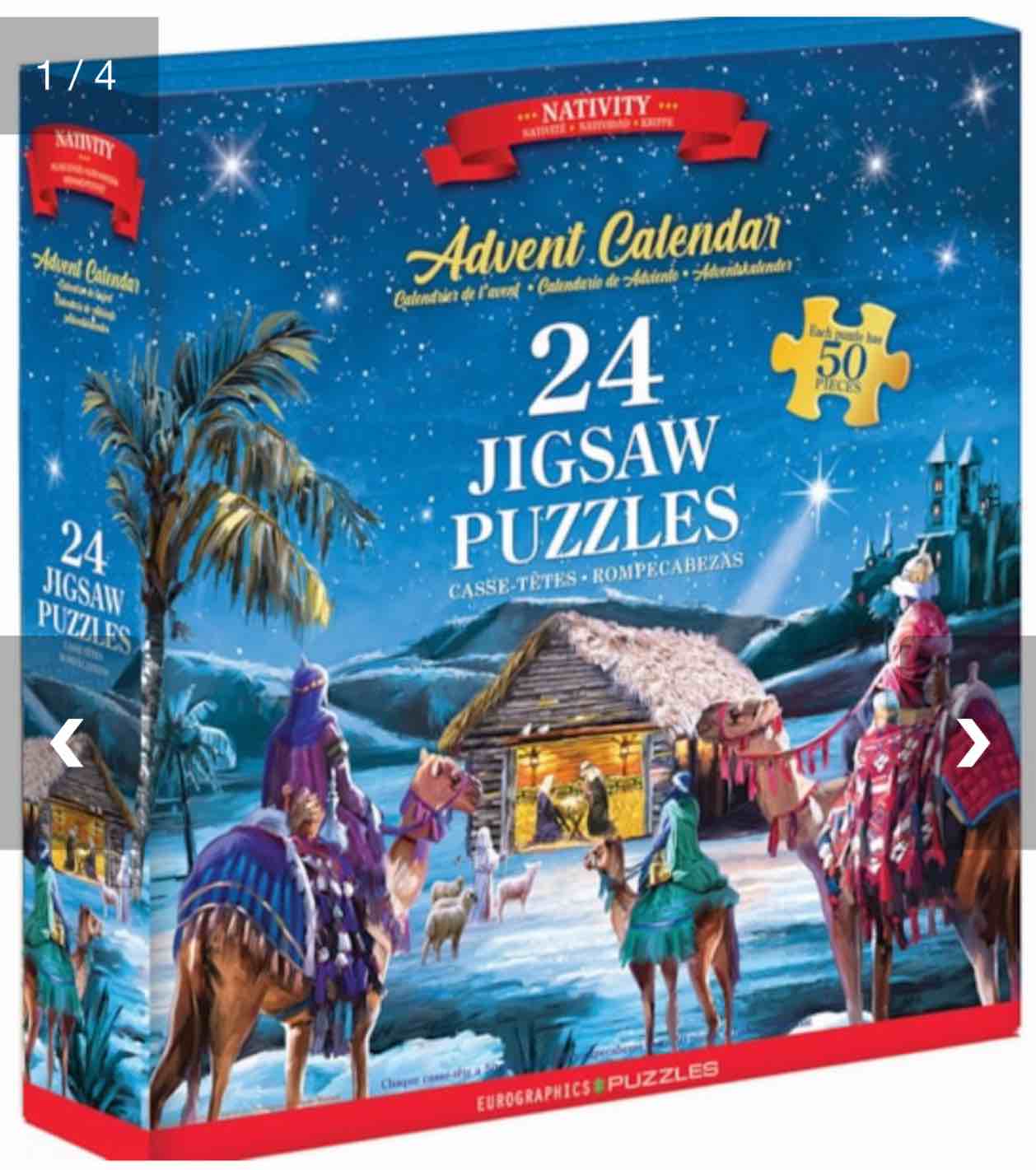Advent Calendar Puzzles, Christmas, All Jigsaw Puzzles, Seasonal, Christmas, New Puzzles