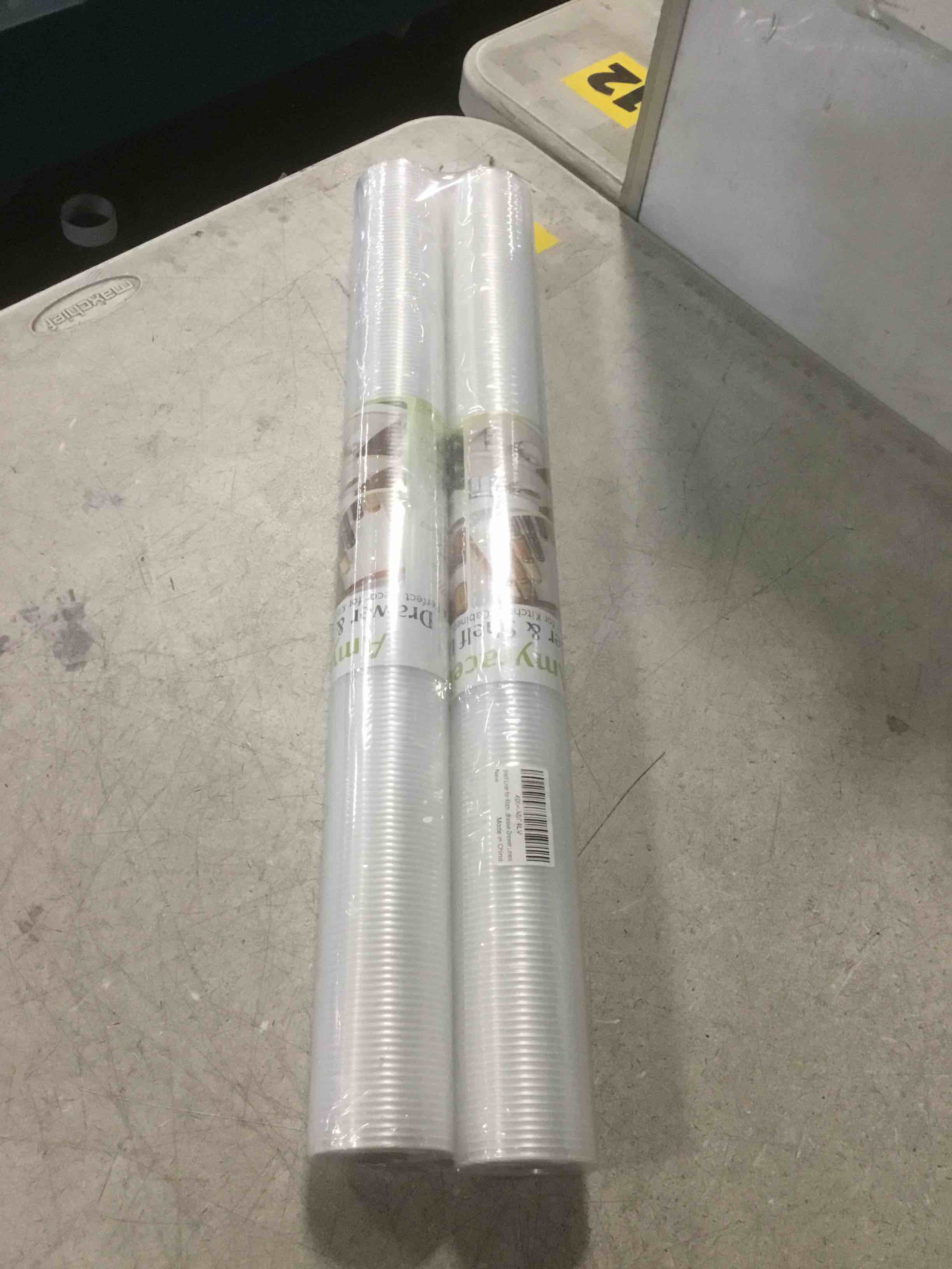 Amyracel Shelf Liner, 6-Rolls 12 Inches x 10FT Non-Slip Cabubet Liner, Washable Oil-Proof for Kitchen Cabinet, Shelves, Refrigerator, Storage, Non Adhesive Drawers 12'' x 10' x 6 Rolls