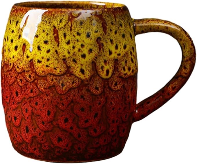 $7 delivery February 21 - March 5. Details Delivering to Cincinnati 45238 - Update location In stock Usually ships within 4 to 5 days. Quantity: Quantity:1   Add to Cart   Buy Now Ships from Unique Mug Stores Sold by Unique Mug Stores Returns 30-day refund/replacement Payment Secure transaction Add to List  CAPIJIONG 640ml Kiln Ceramic Large Capacity Mug Microwave Oven Can Be Used For Office And Home Vintage Coffee Cups for office home-Kiln transformation bucket cup - A model 640ml Roll over image to zoom in                   640ml Kiln Ceramic Large Capacity Mug Microwave Oven Can Be Used For Office And Home Vintage Coffee Cups for office home-Kiln transformation bucket cup - A model 640ml