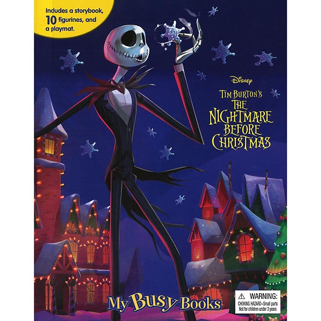 My Busy Book: Disney Tim Burton's Nightmare Before Christmas, Mixed Media