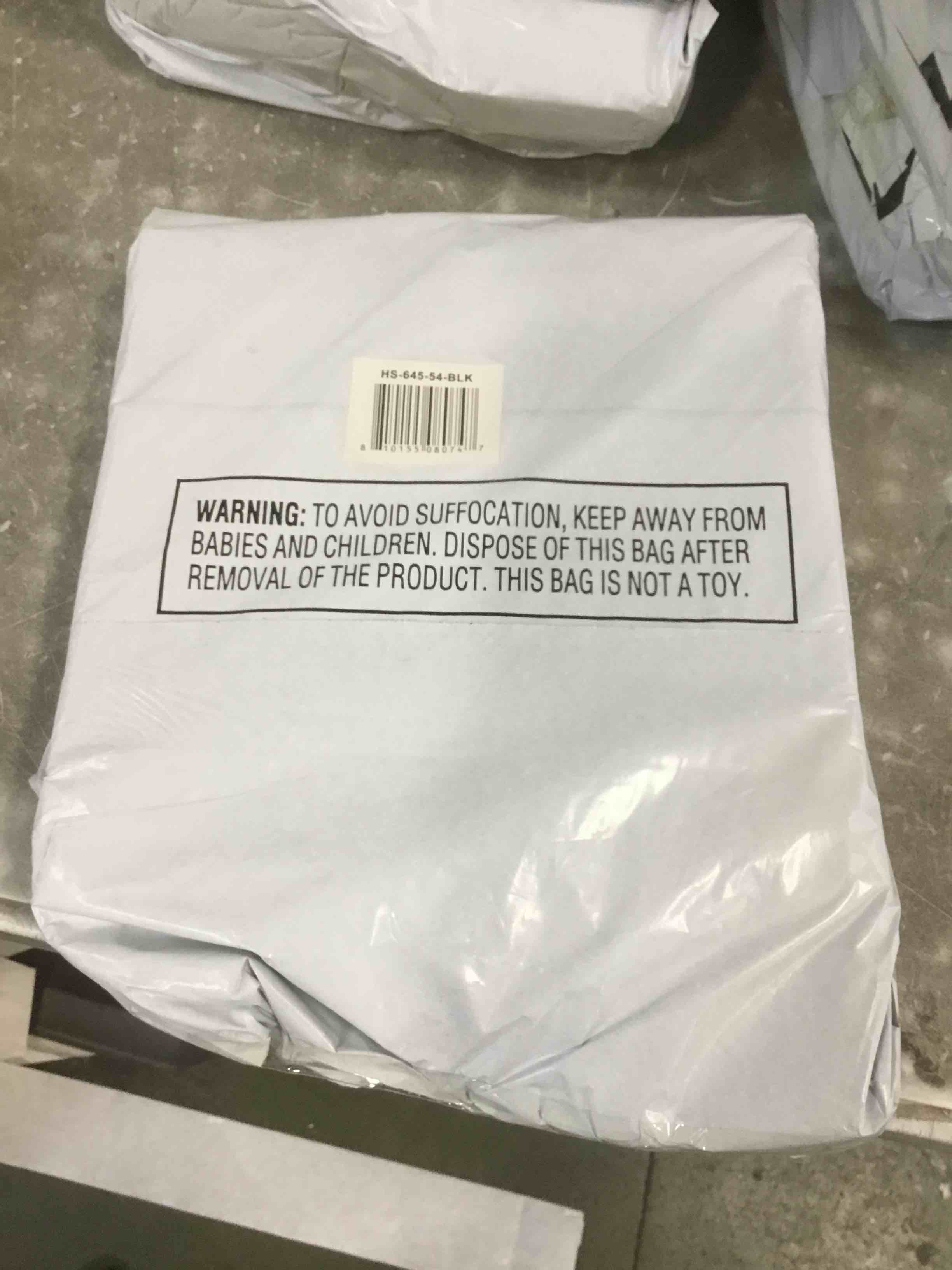 HOLDN’ STORAGE Christmas Ornament Storage Box with Lid - Christmas Decor Storage Containers that Store up to 54-4" Holiday Ornaments - Black 54 4" Ornaments Black