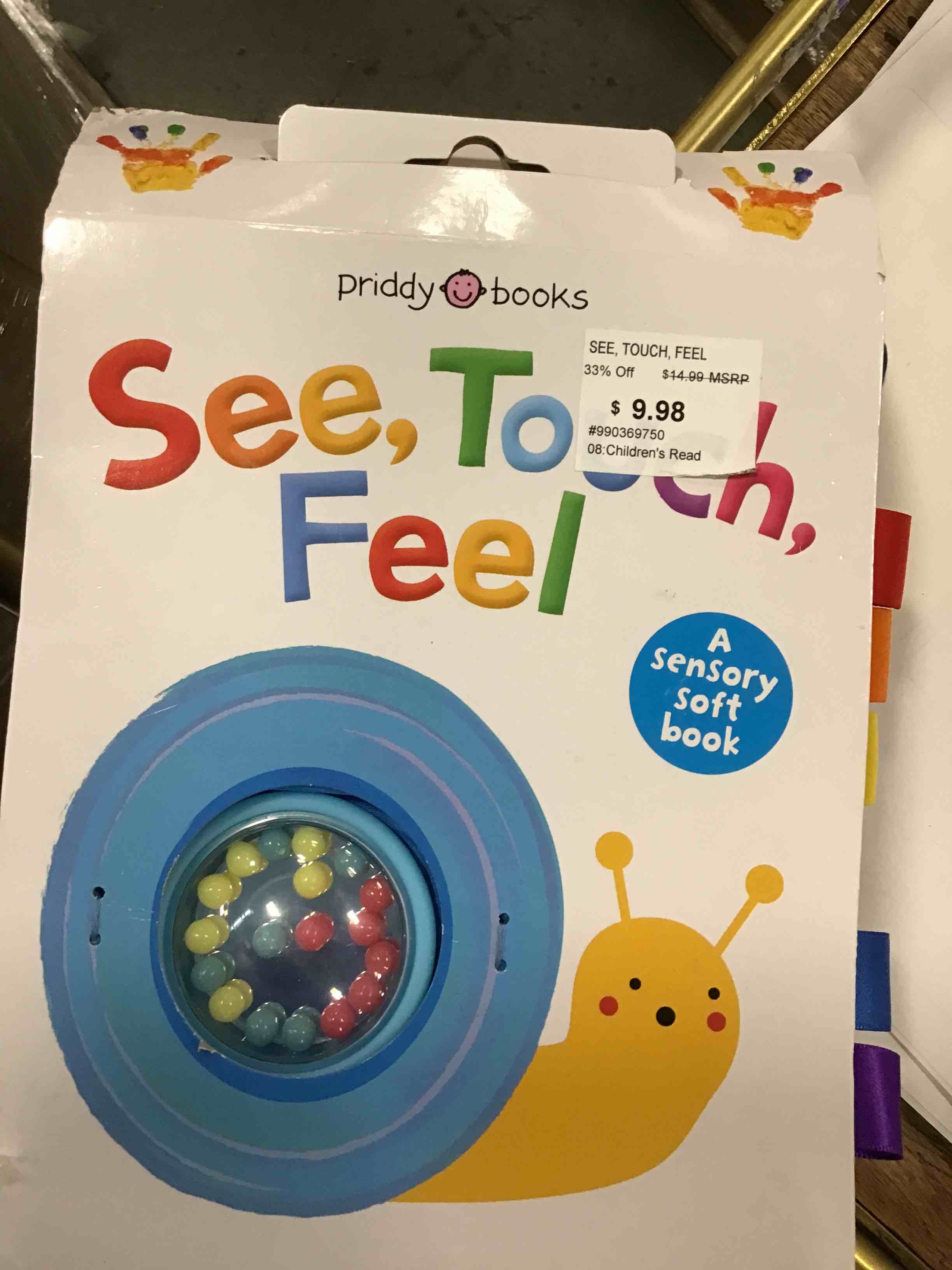 See, Touch, Feel, Rag Book