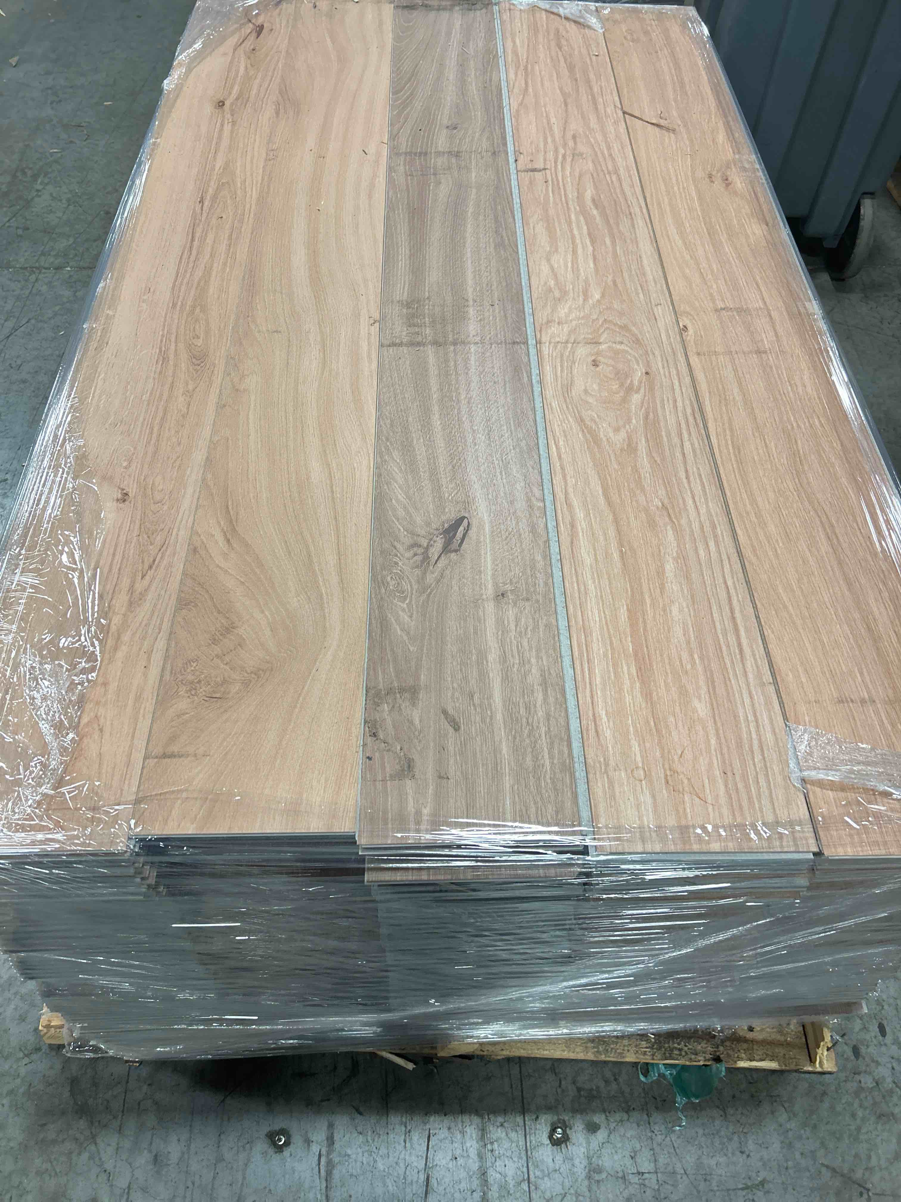 LVP Flooring with Attached Pad Mixed Planks 6.5” x 60” Approx 1012.5 sq ft - bid per sq ft