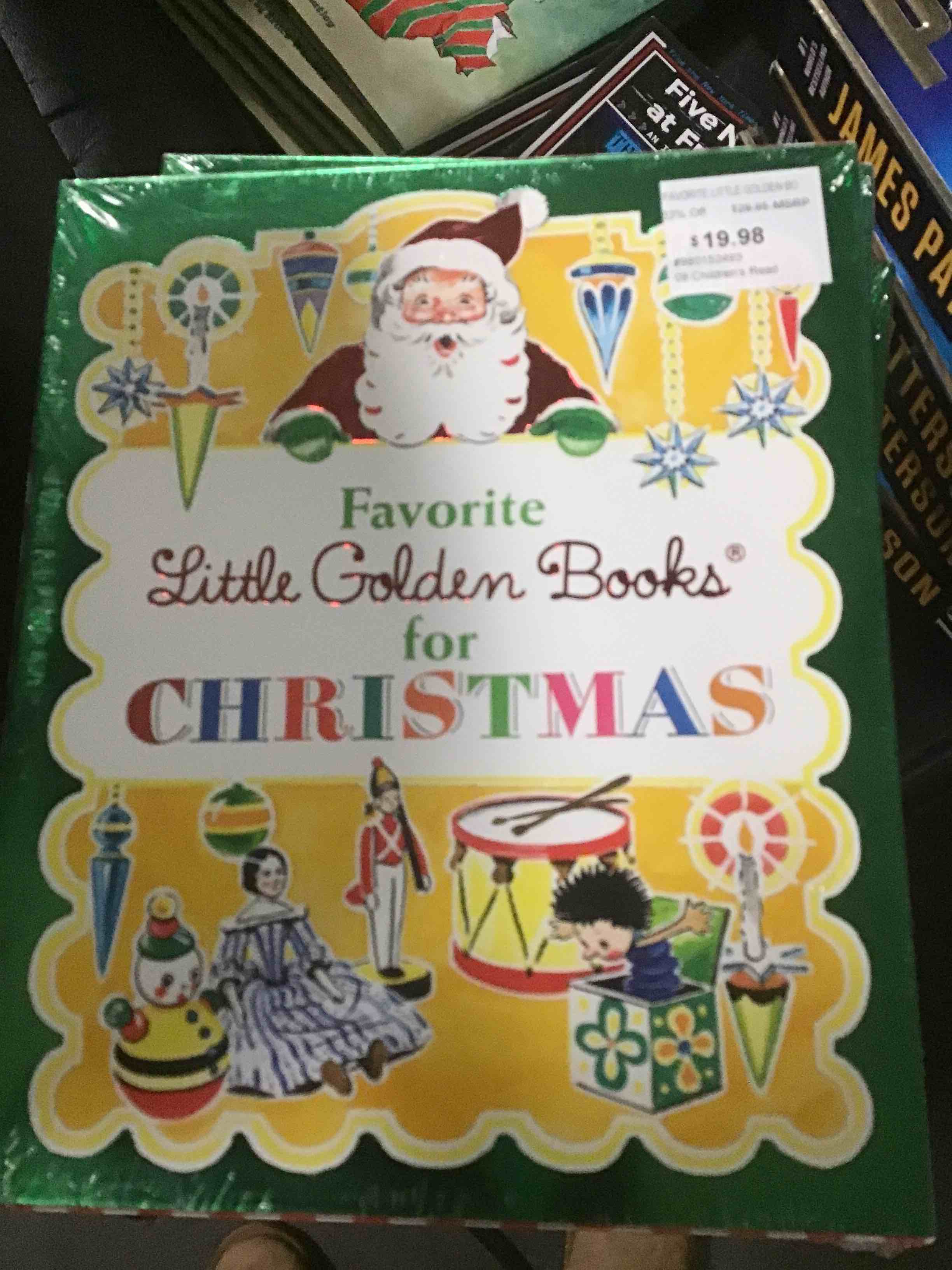 Favorite Little Golden Books for Christmas 5-Book Boxed Set - by Various (Mixed Media Product)