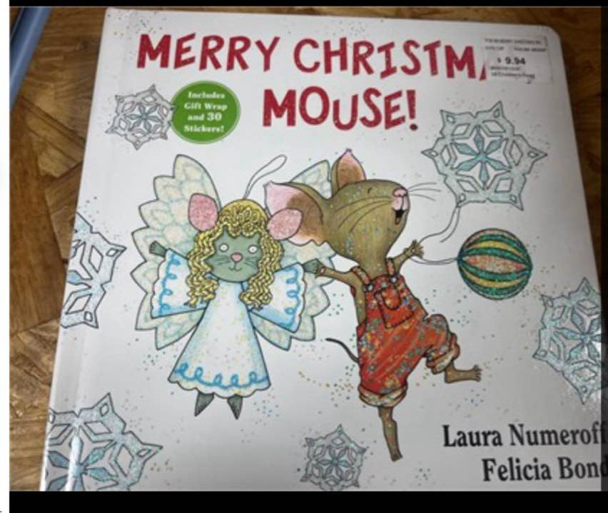  Merry Christmas Mouse book