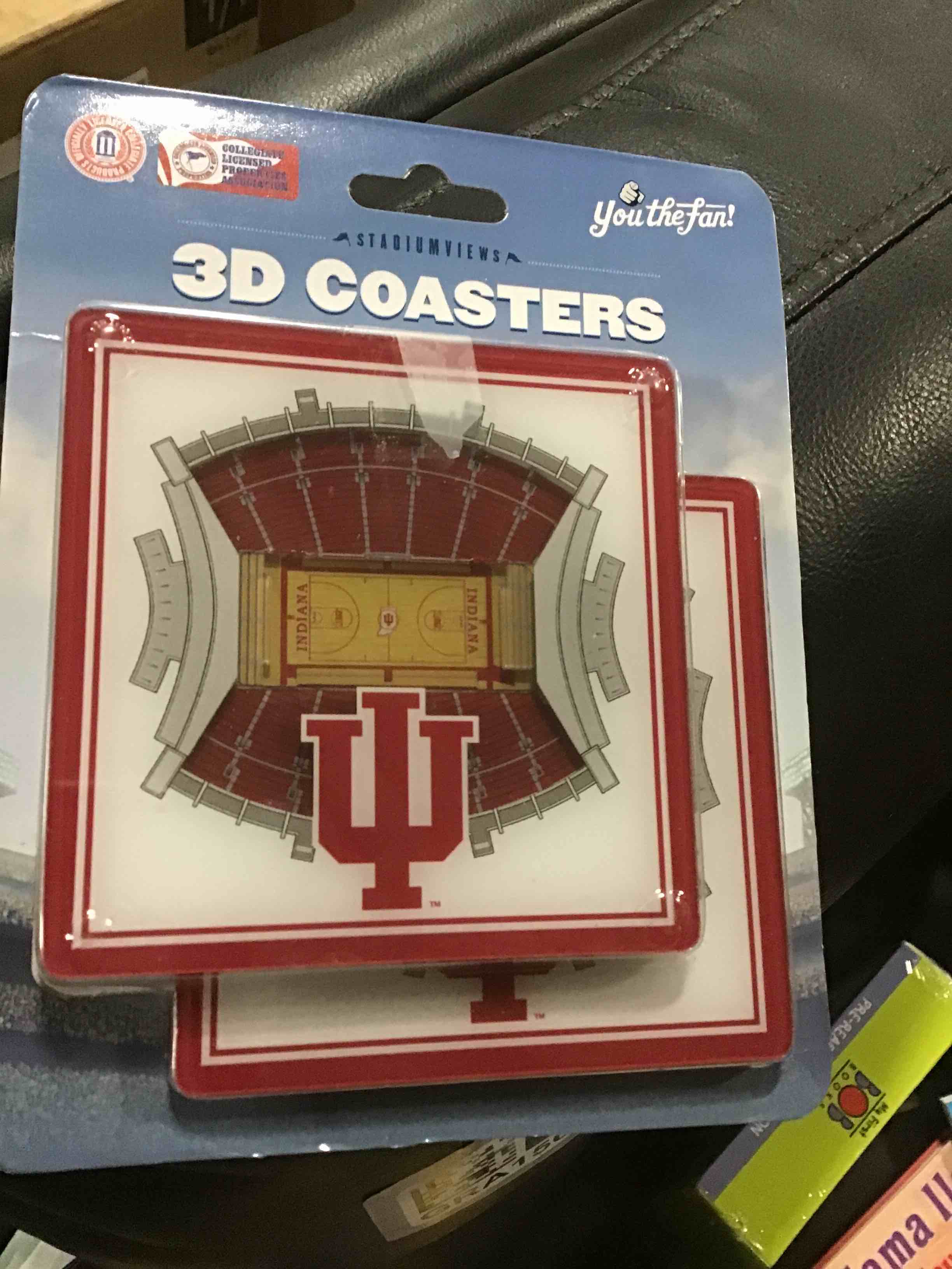 YouTheFan NCAA Football 3D Stadium View Coaster, Assorted Teams