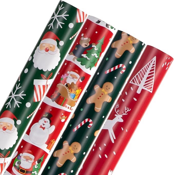 Christmas wrapping paper 