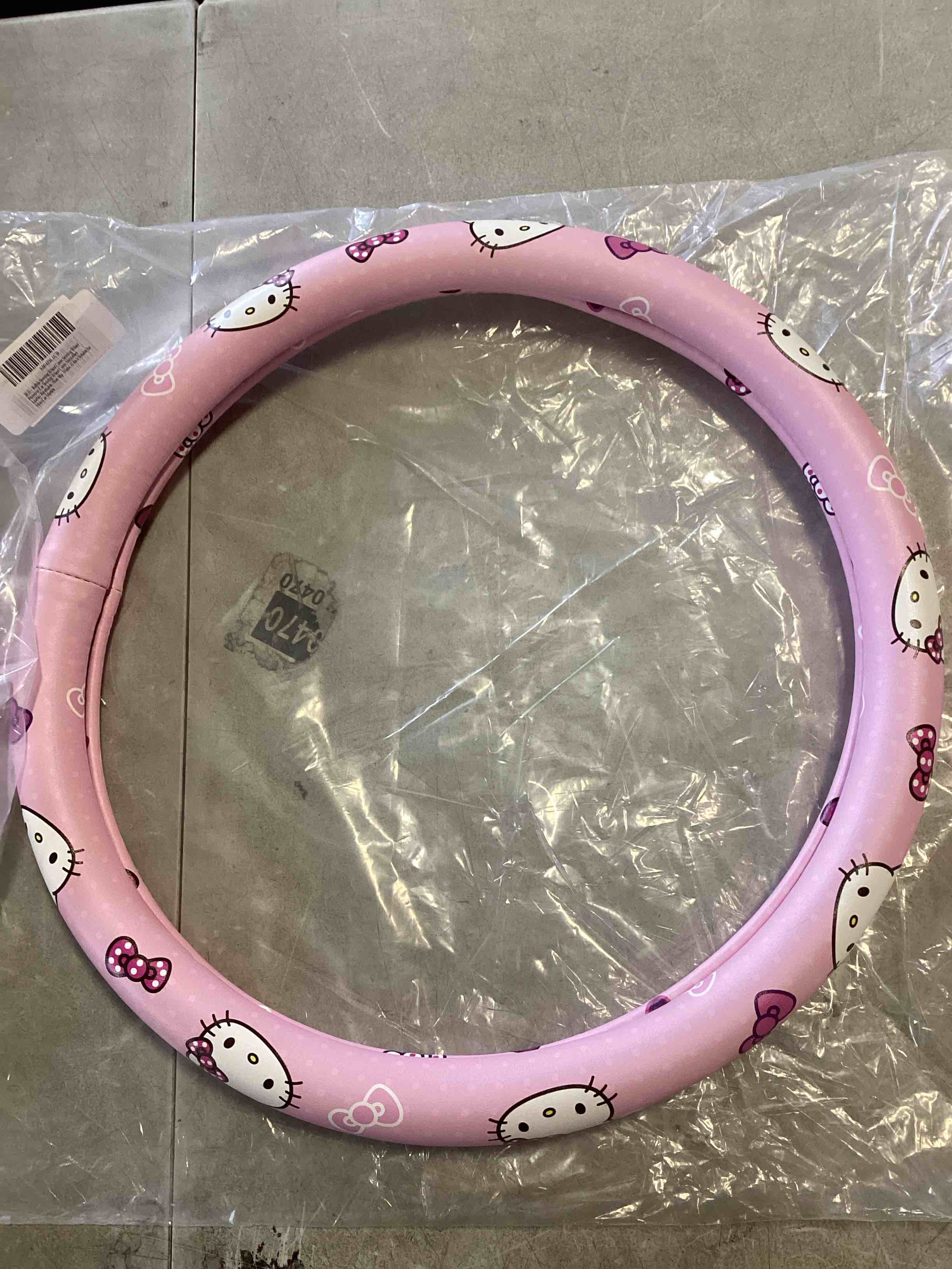 Hello Kitty Raffela Car Steering Wheel ...utable for Most Car Models 15 inch .