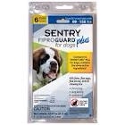 Sentry Fiproguard Plus Flea and Tick Treatment for Dogs  89-132 Pounds  6 Month Treatments  6 Count 2- pack