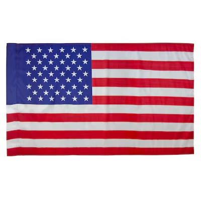 Valley Forge Flag 4.29-ft W x 2.42-ft H American Banner