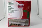 CLEAR ICICLE LIGHTS 300CT