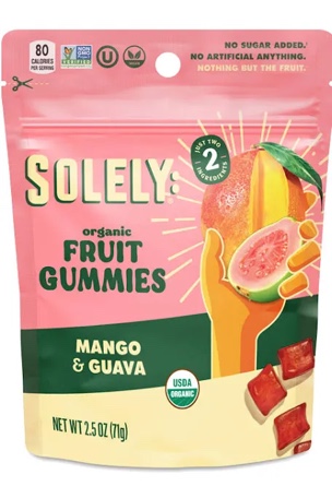 Case of 12 2.5 oz Gummies Mango & Guava Candy (BB 5/16/25) 