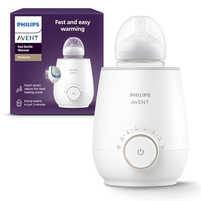 Philips Avent Fast Baby Bottle Warmer with Auto Shut Off