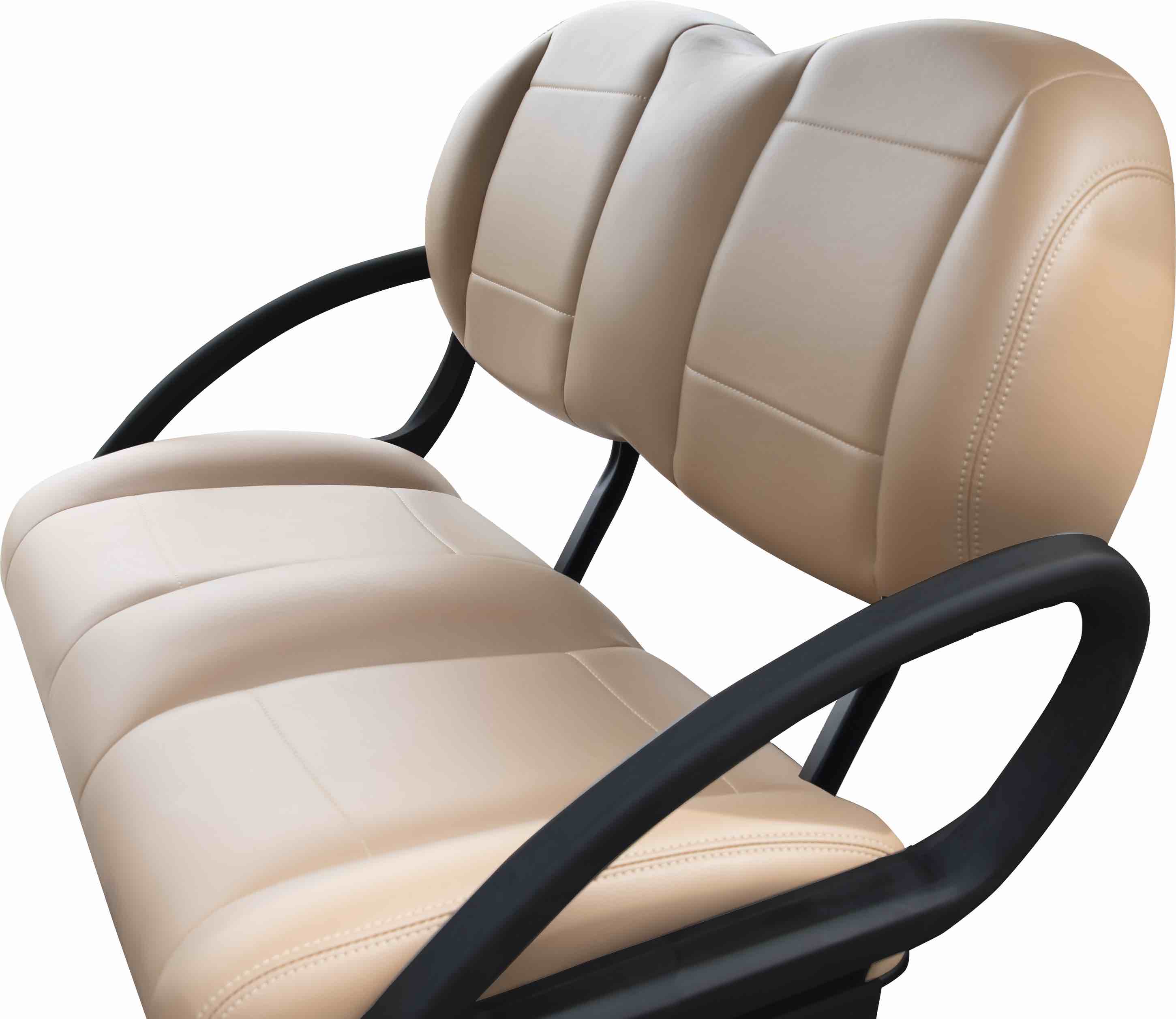 Leather Golf Cart Seat, 20 In W x 41 In L