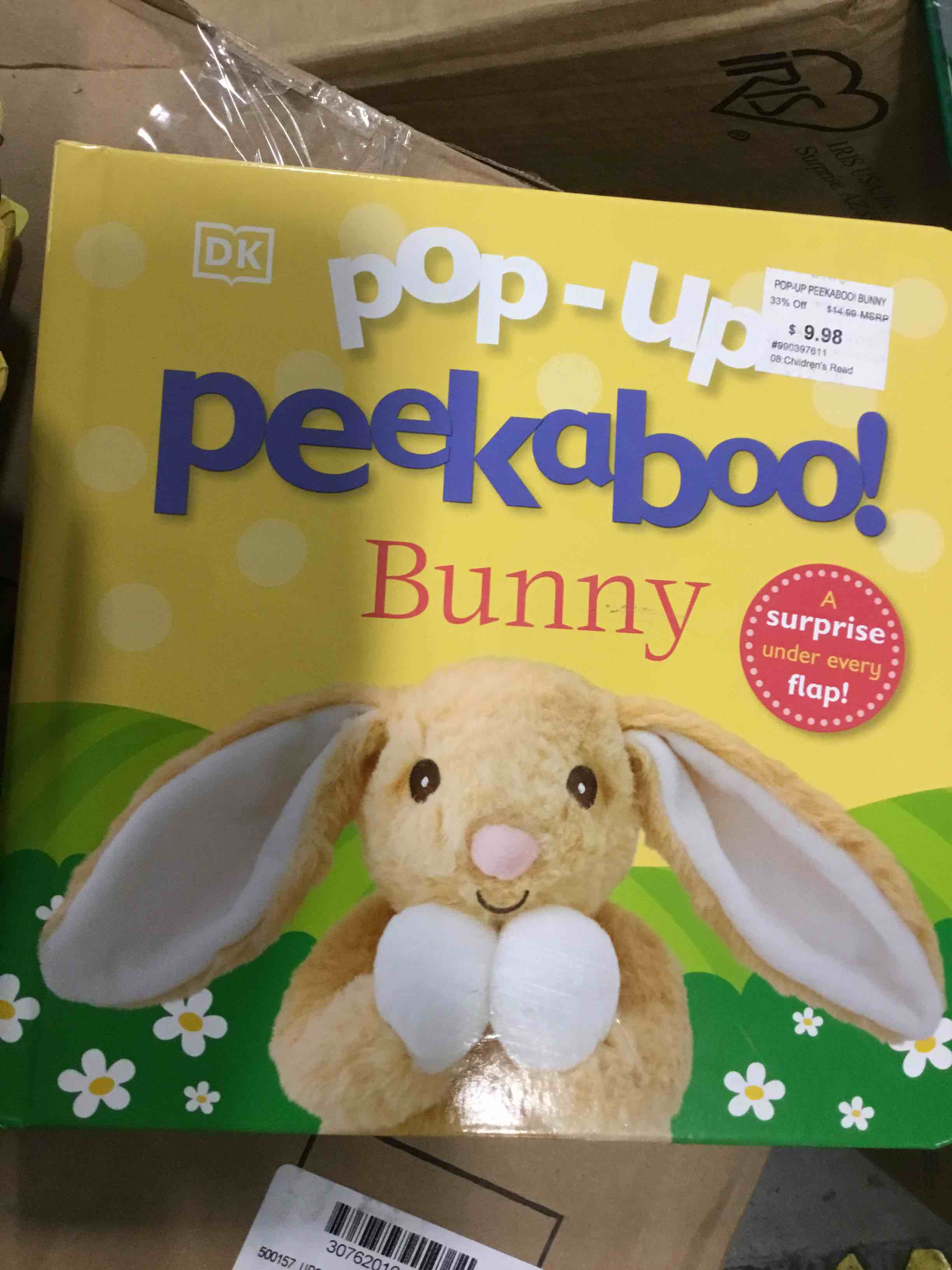 Pop-Up Peekaboo! Bunny, Board Book