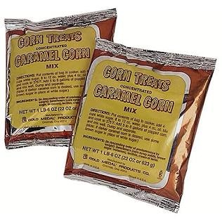 bulk concentrated caramel corn treat mix 40lb (exp 6.2025) 