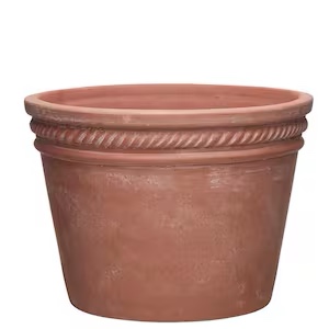 Michelle Large 15 in. Terracotta Clay Planter.