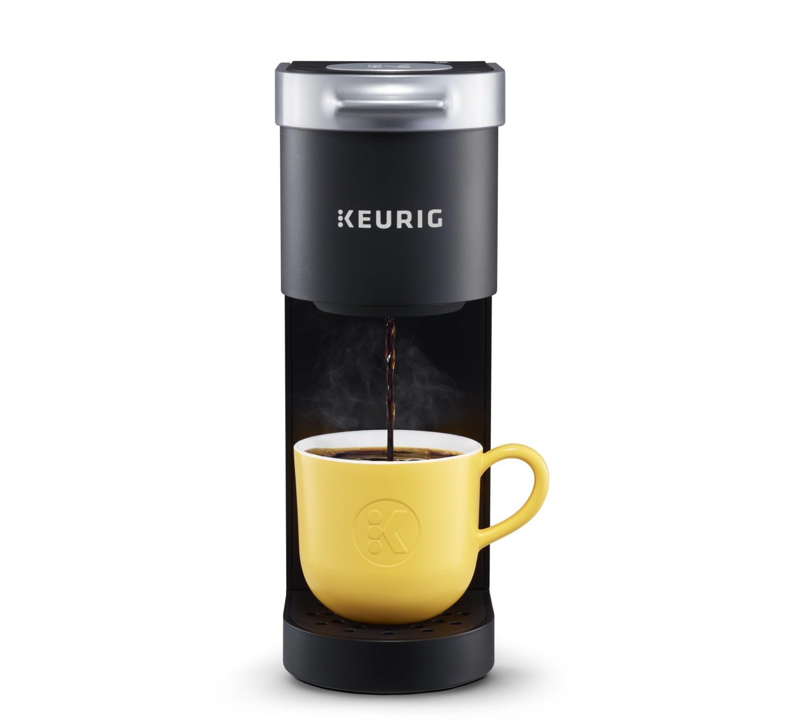 Keurig K-Mini Single Serve K-Cup Pod Coffee Maker, 6 to 12oz Brew size, with Cord Storage, Perfect for Small Spaces, Black