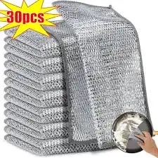 steel wire cleaning cloth 30 pcs 