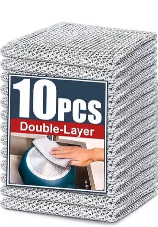 steel wire cleaning cloth 10 pcs 