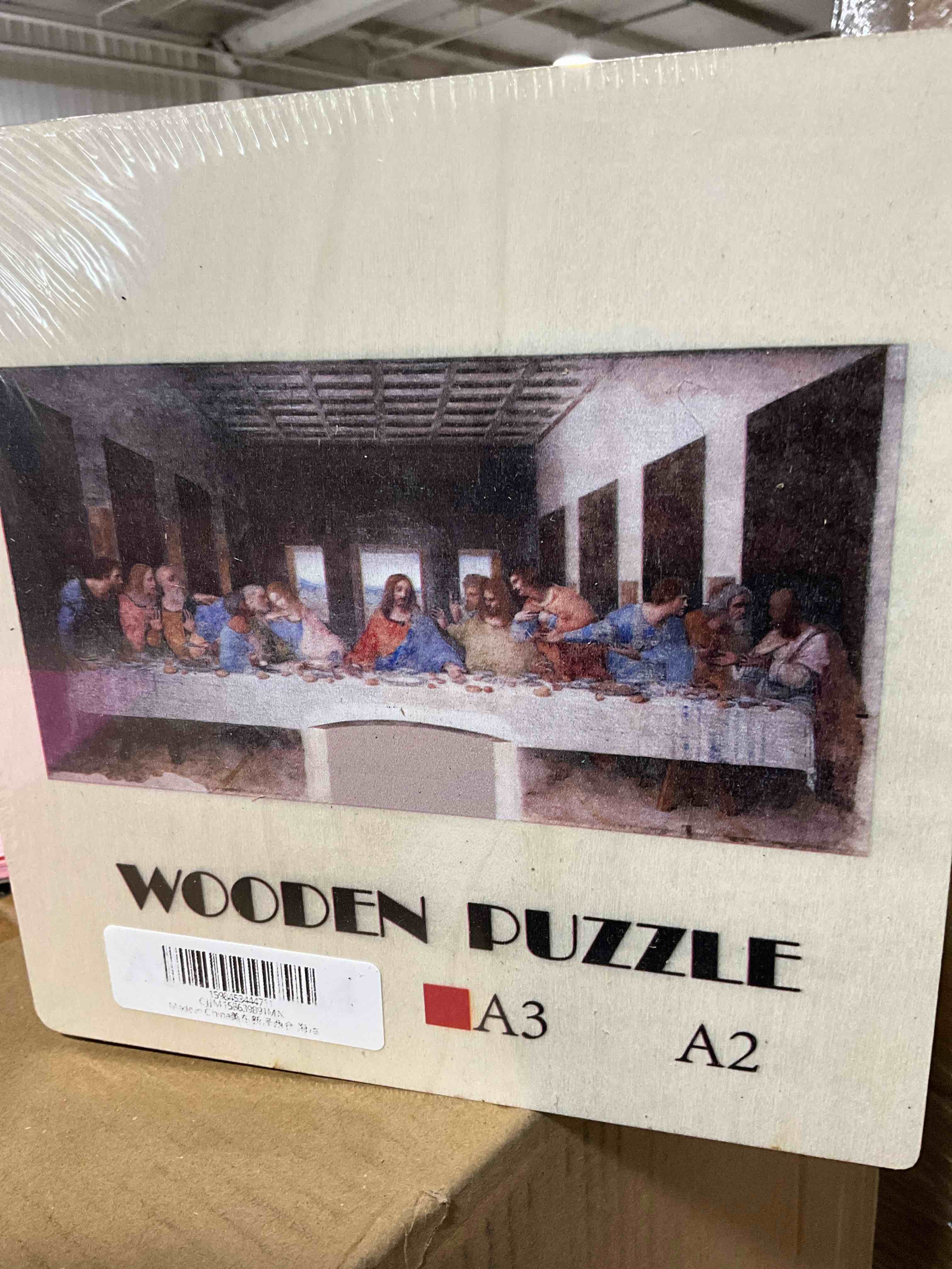 The Last Supper - Wooden Jigsaw Puzzle, Size A3