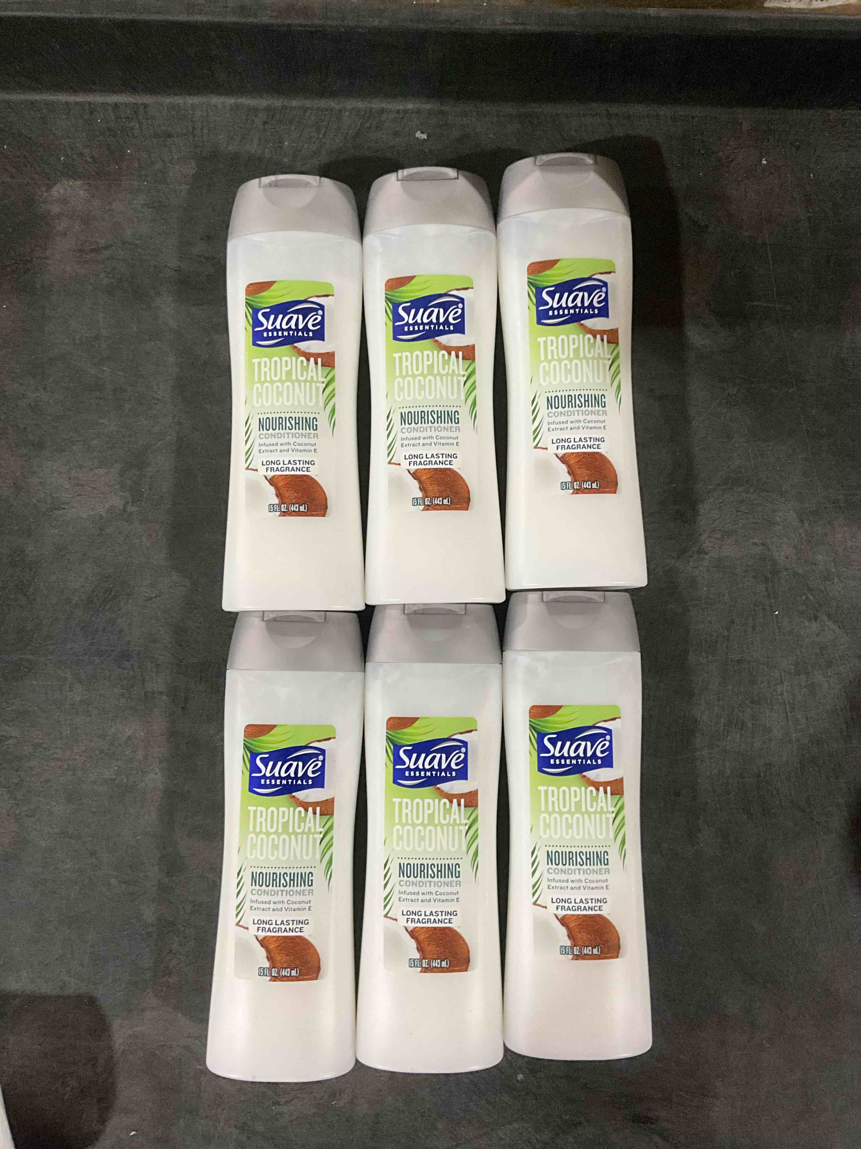 6 Pack of Suave Conditioner Tropical Coconut15 Oz Wholesale, 