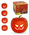 automated pumpkin music and five fun and spooky faces rechargeable trending on social media
