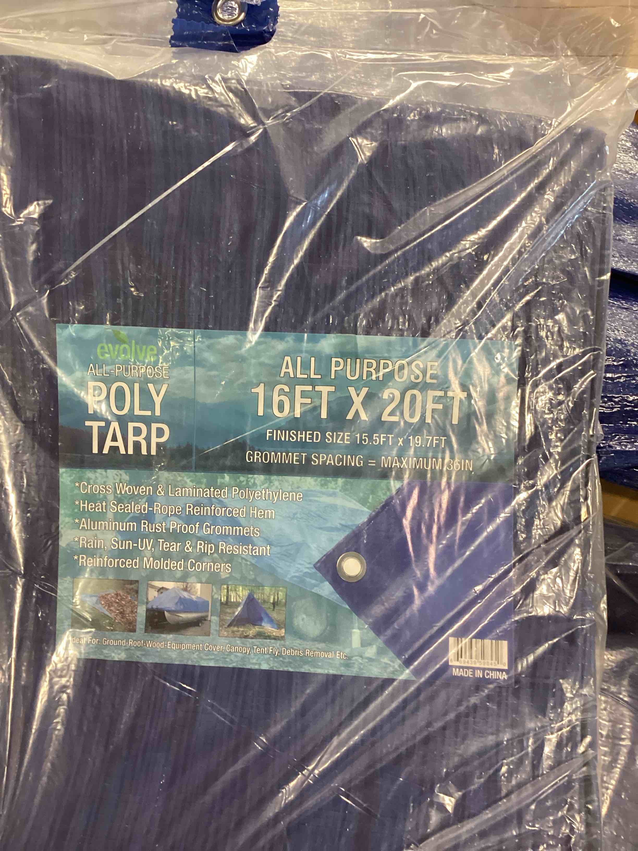 evolve All-Purpose Poly Tarp  16 FT x 20 FT