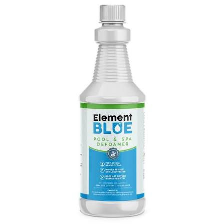 element blue pool & spa defoamer 32oz