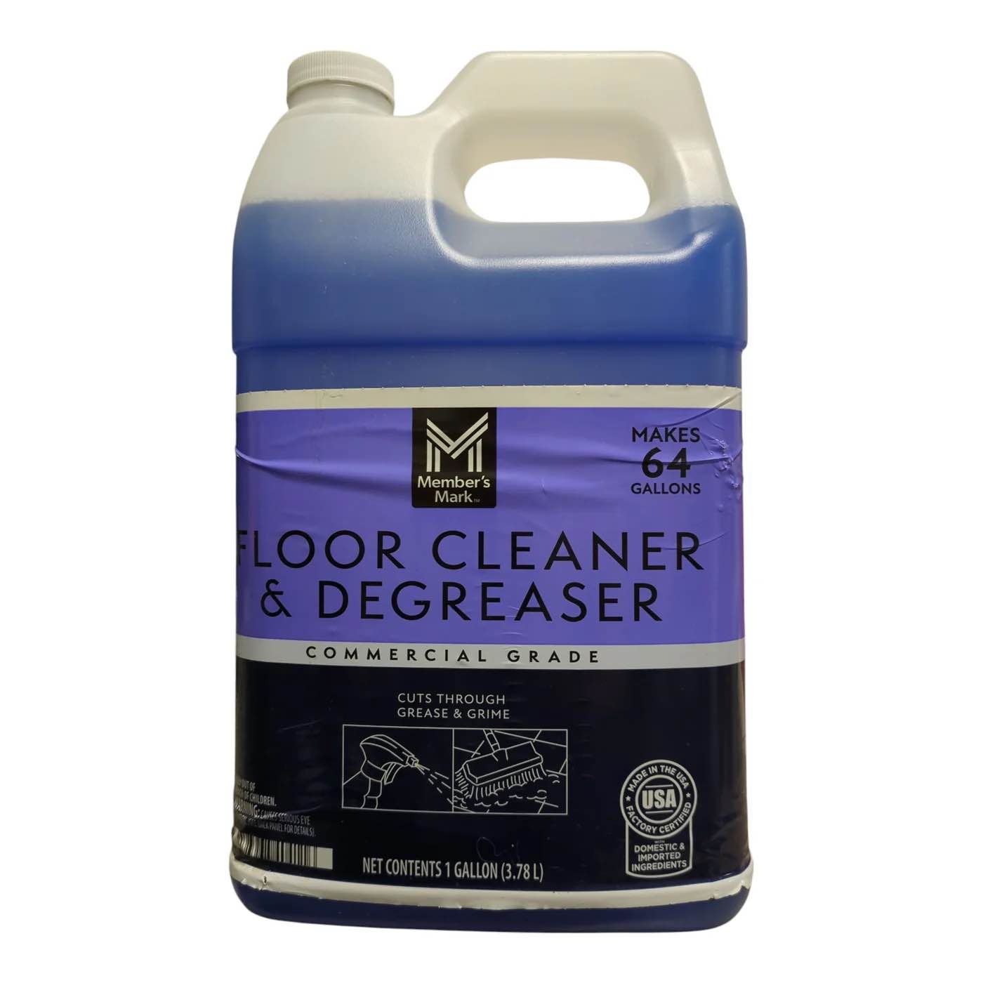 Member's Mark Commercial Grade Floor Cleaner and Degreaser, 1 gal