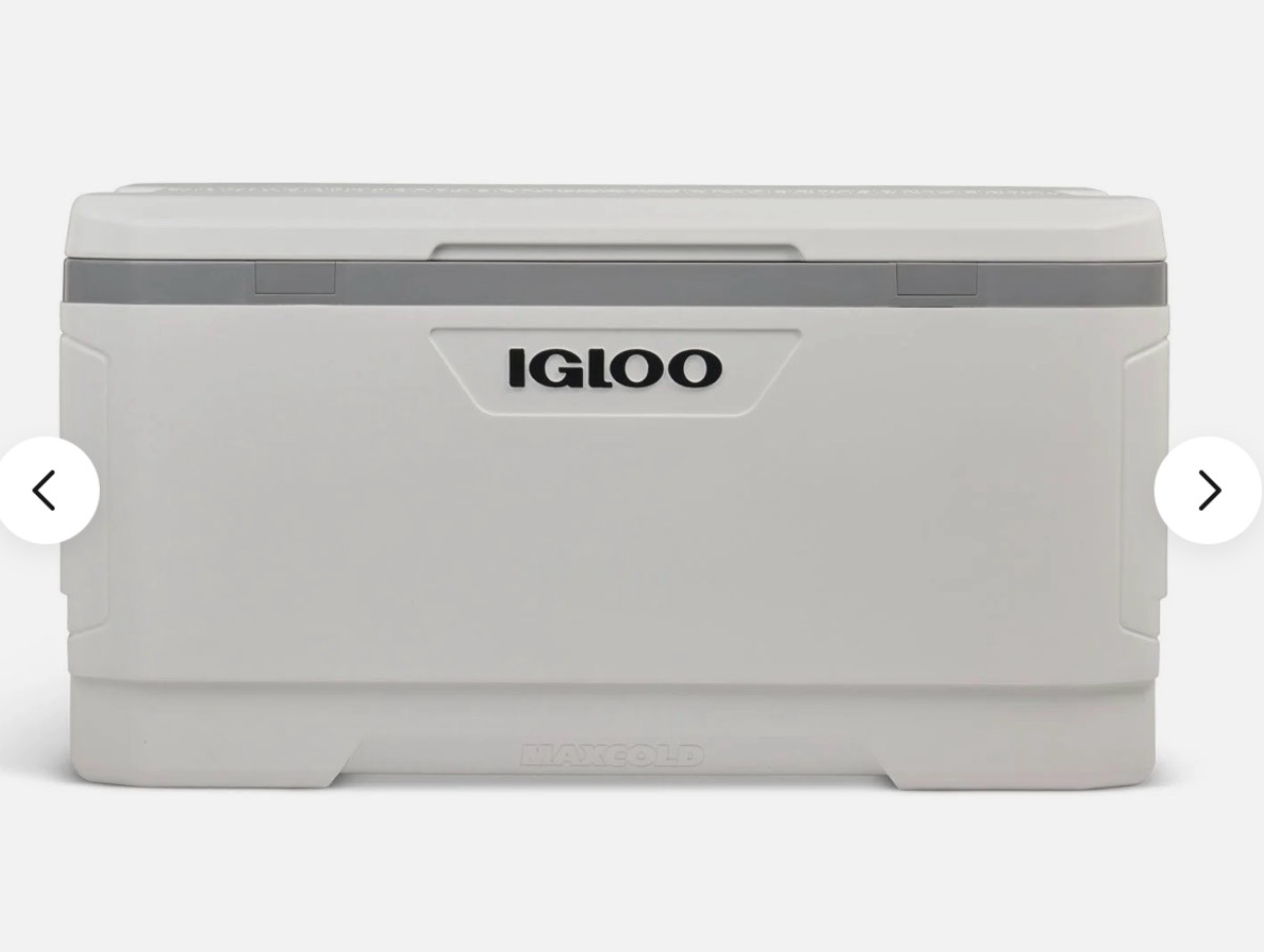  Igloo 150 Quart MaxCold Cooler - Convenient Design