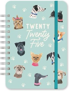 2025 Doggone Cute: Do It All Planner (17 Months August 2024 to Dec 2025)