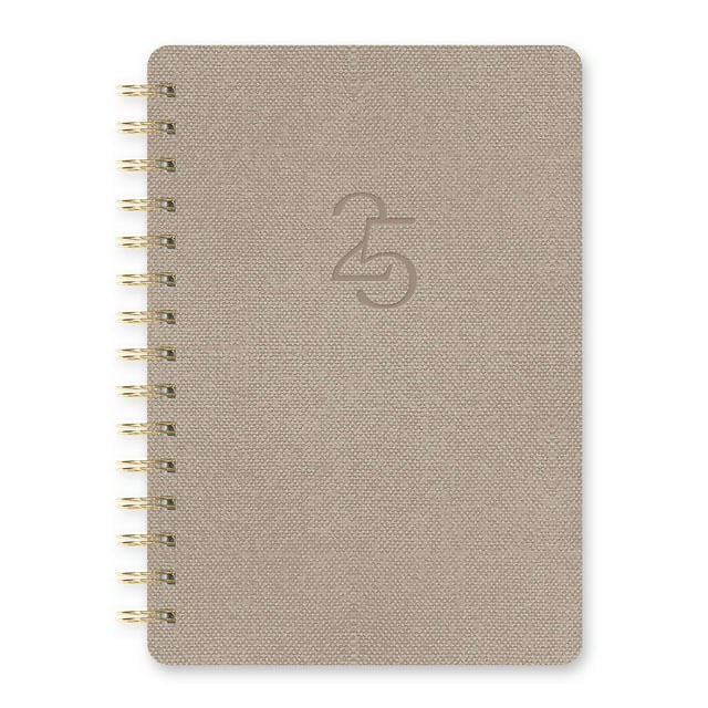 2025 Stone Agatha 17-Month Planner, Spiral Bound