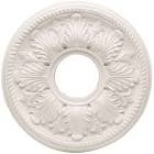 Hampton Bay 82265 14 in. White Bellezza Ceiling Medallion