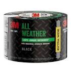 3M 2.83 in x 25 yd Super Tough All Weather Black Duct Tape Wide